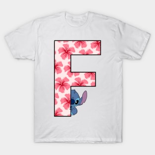 Stitch letter T-Shirt